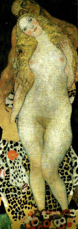 Gustav Klimt adam och eva oil painting picture